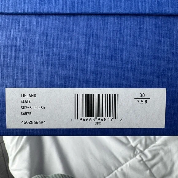 Stuart Weitzman Tieland Slate Suede Boots - Picture 3 of 3